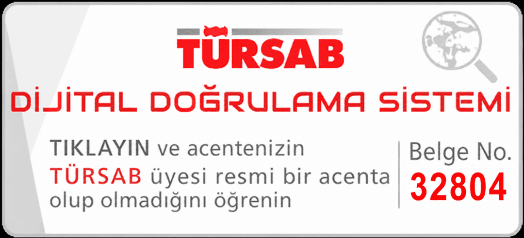 TÜRSAB Dijital Doğrulama Sistemi belge doğrulama görseli