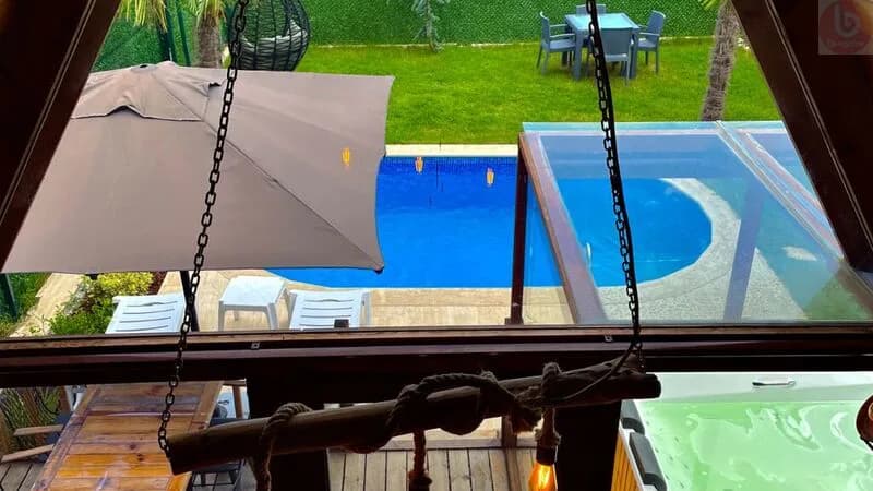 Nevada Bungalov Oval Havuzlu ve Jakuzili görsel 2