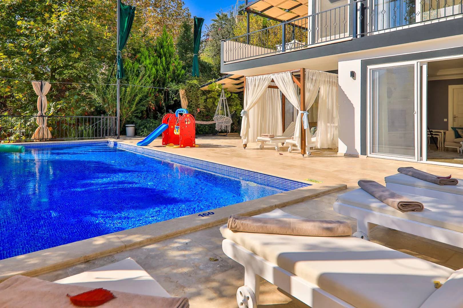 Kaş İslamlar'da Muhteşem Doğada, Özel Havuzlu, Kiralık Villa görsel 1