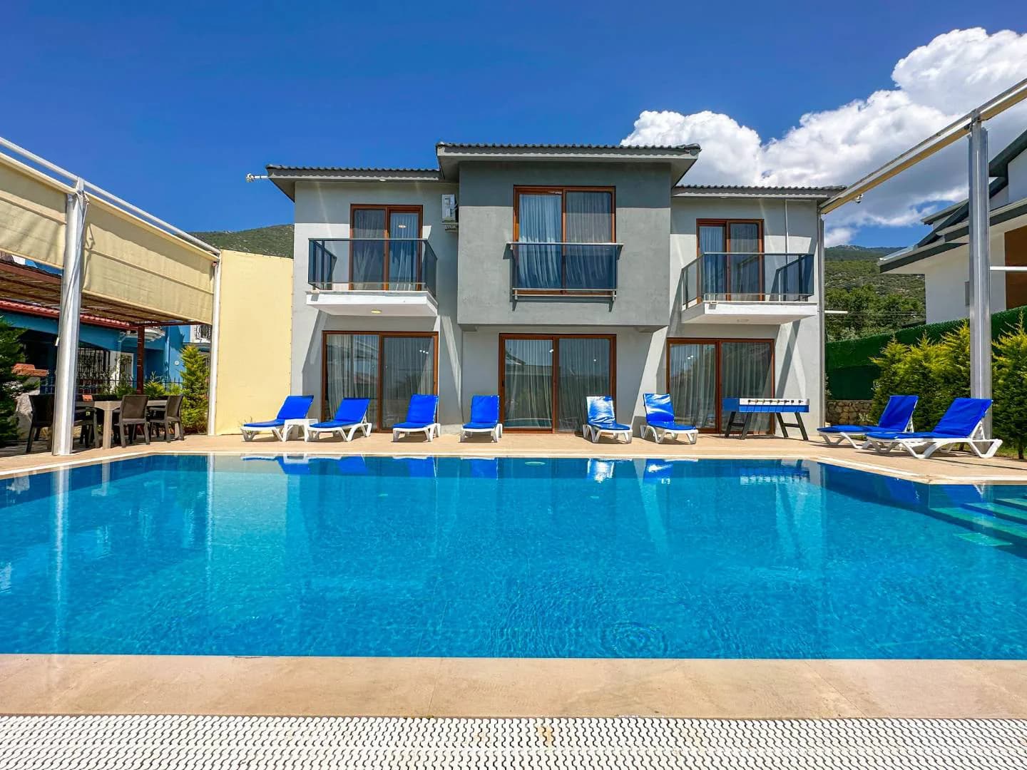 Fethiye Ölüdeniz'de Doğa İçerisinde, Özel Havuzlu, 8 Kişilik Villa görsel 1
