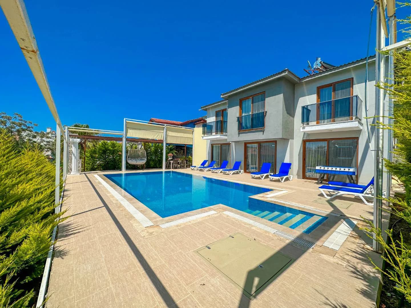 Fethiye Ölüdeniz'de Doğa İçerisinde, Özel Havuzlu, 8 Kişilik Villa görsel 3