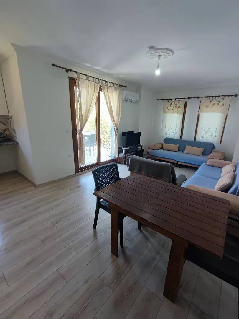 Datça Karaköy'de Huzurlu Doğada, 1+1, Kiralık Daire görsel 1