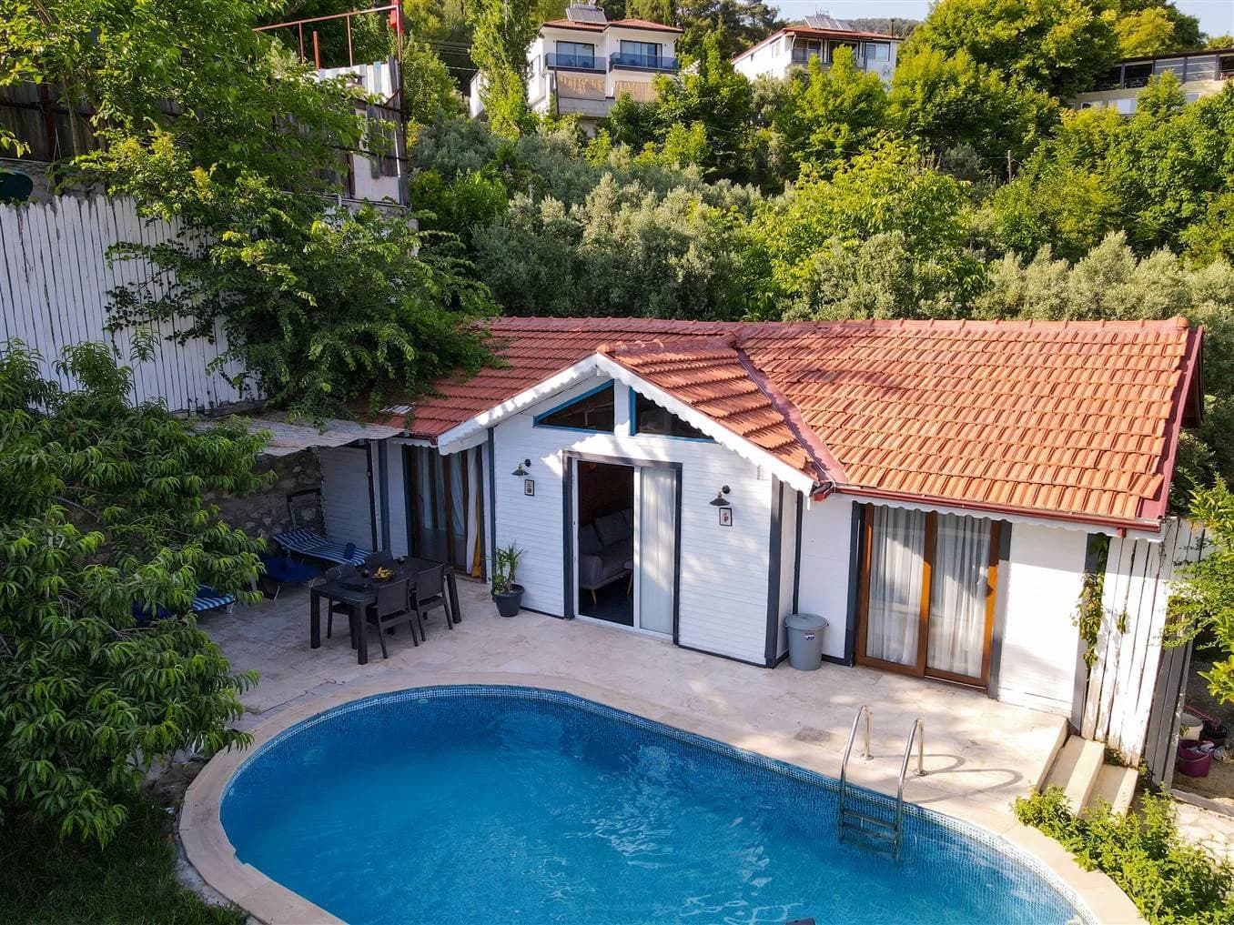 Kaş İslamlar'da Çekirdek Ailelere Uygun, Özel Havuzlu, 4 Kişilk Villa görsel 1