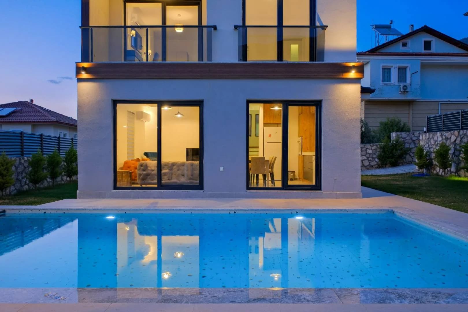 Fethiye Ölüdeniz’de Doğa İçinde, Özel Havuzlu, Lüks Villa görsel 1
