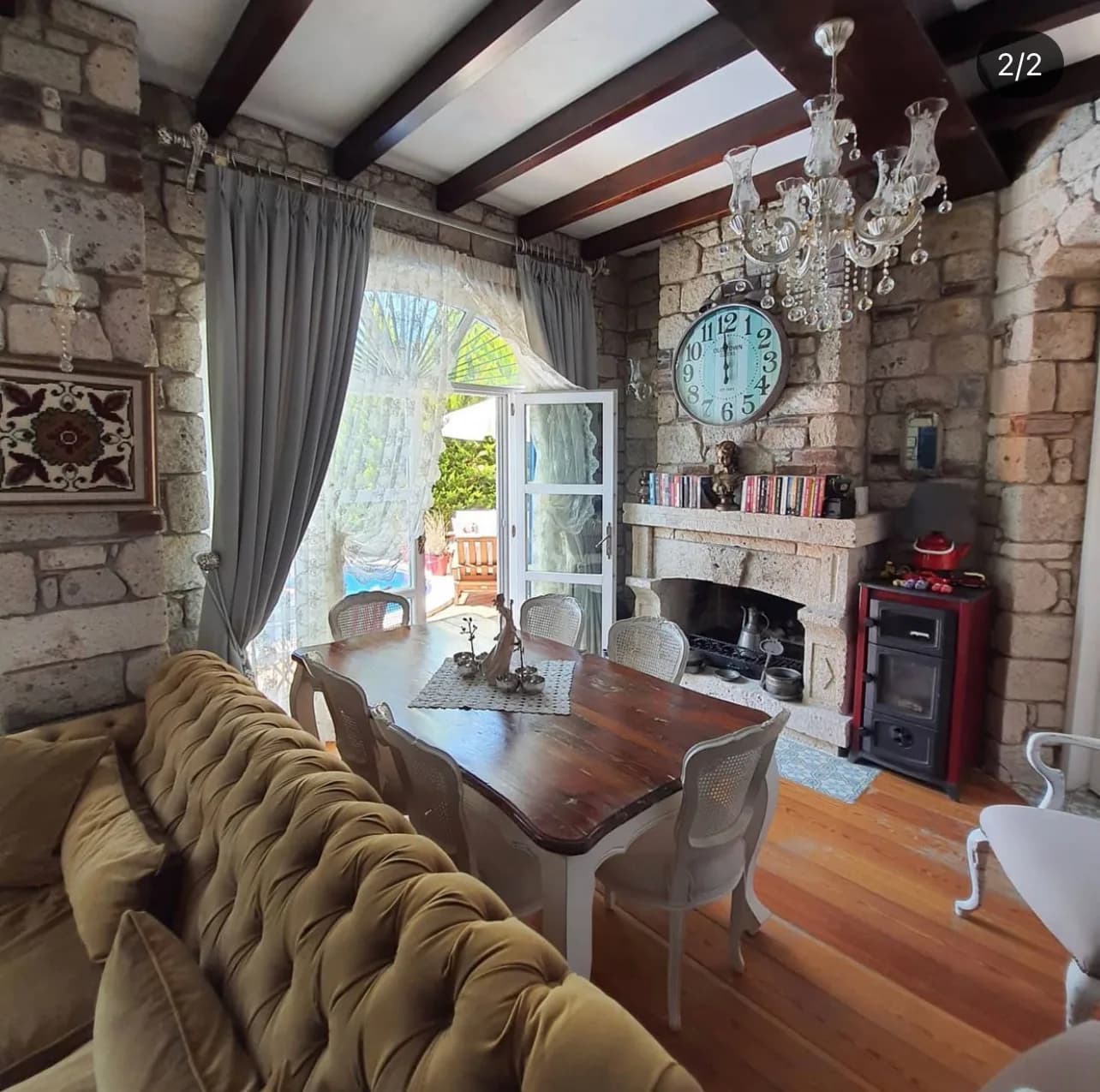 İzmir Çeşme'de Harika Doğa İçerisinde, Özel Havuzlu, Lüks Villa görsel 3