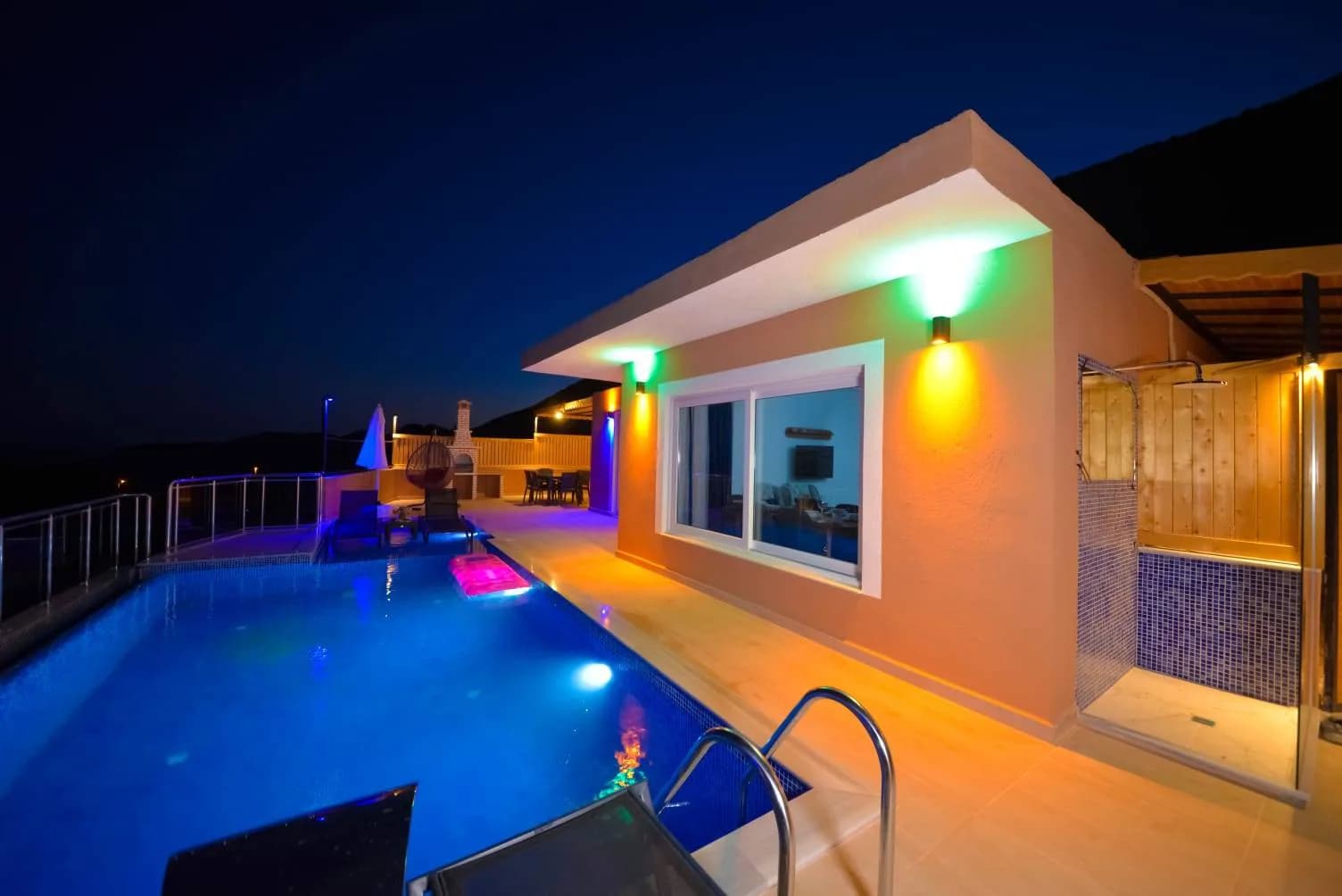 Kaş Belenli'de Deniz Manzaralı, Özel Havuzlu, 6 Kişilik Villa görsel 2