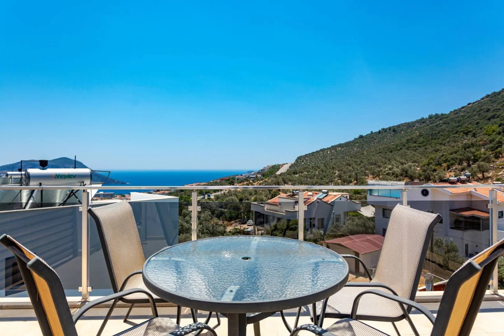 Kaş Kalkan'da Doğa ve Deniz Manzaralı, Özel Havuzlu, Lüks Villa görsel 3