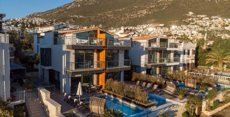 Kaş Kalkan Merkez'de Denize Yakın, Özel Havuzlu, 8 Kişilik Villa görsel 1