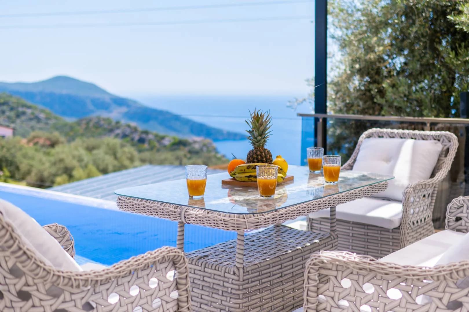 Kaş Bezirgan'da Eşsiz Deniz Manzaralı, Özel Havuzlu, Modern Villa görsel 2