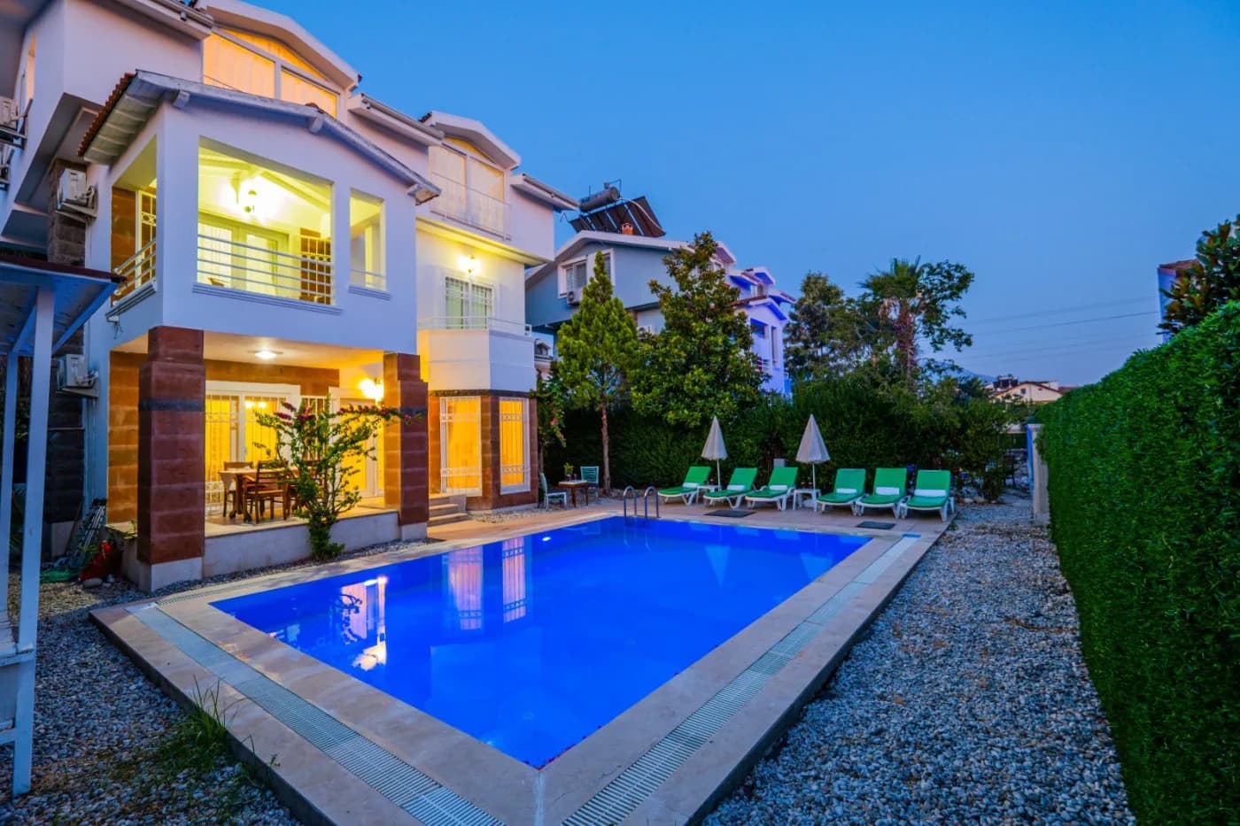 Fethiye Foça'da Doğa İle İç İçe, Özel Havuzlu, 5+1 Ferah Villa görsel 2