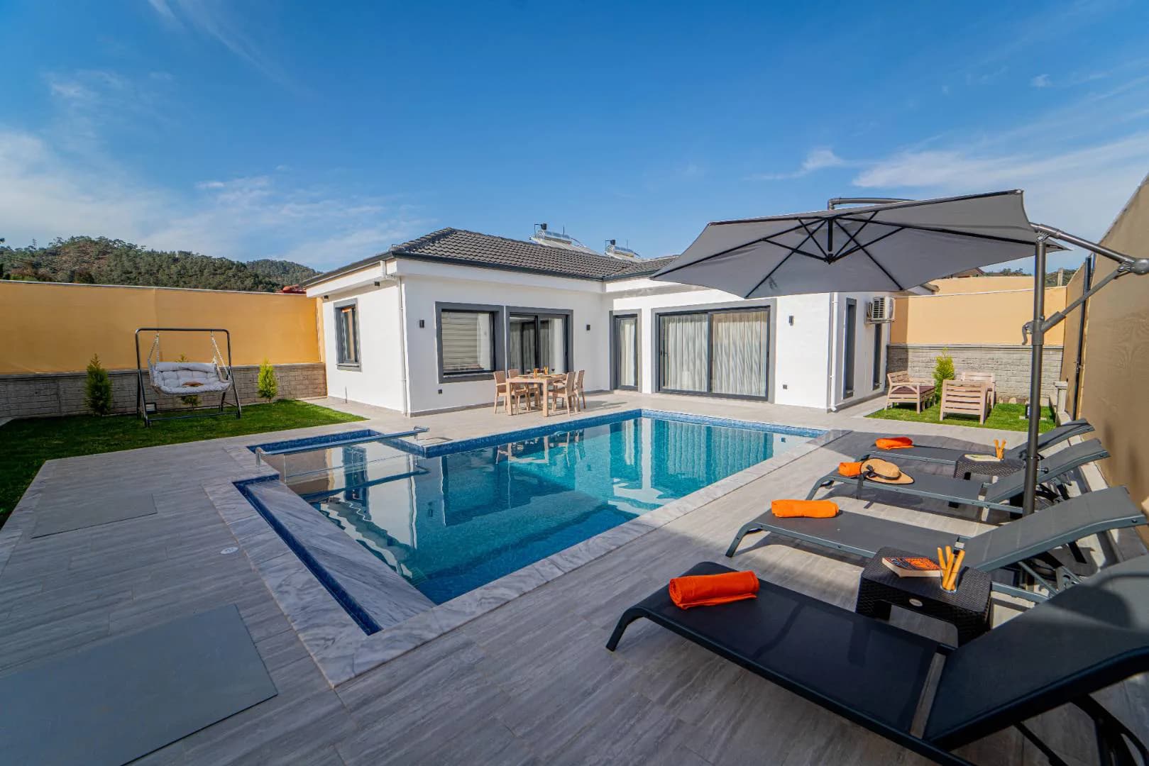 Fethiye Yanıklar'da Huzur Dolu Doğada, Özel Havuzlu, Ferah Villa görsel 1