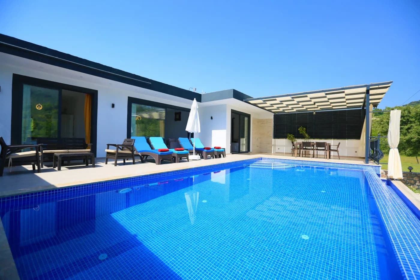 Kaş Sarıbelen'de Doğayla Baş Başa, Özel Havuzlu, Jakuzili Villa görsel 1