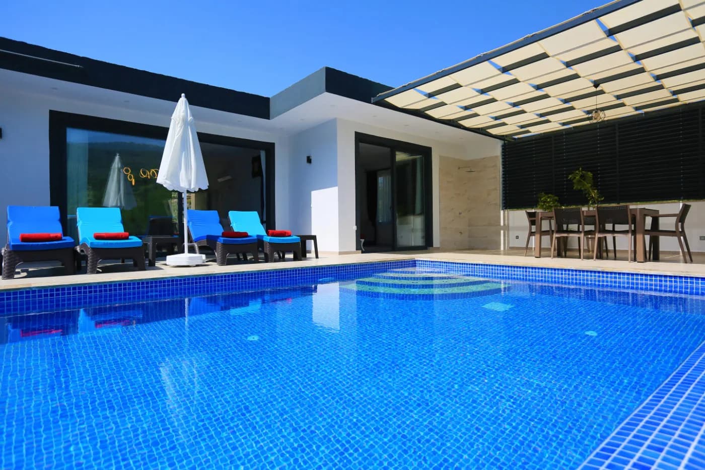 Kaş Sarıbelen'de Doğayla Baş Başa, Özel Havuzlu, Jakuzili Villa görsel 2