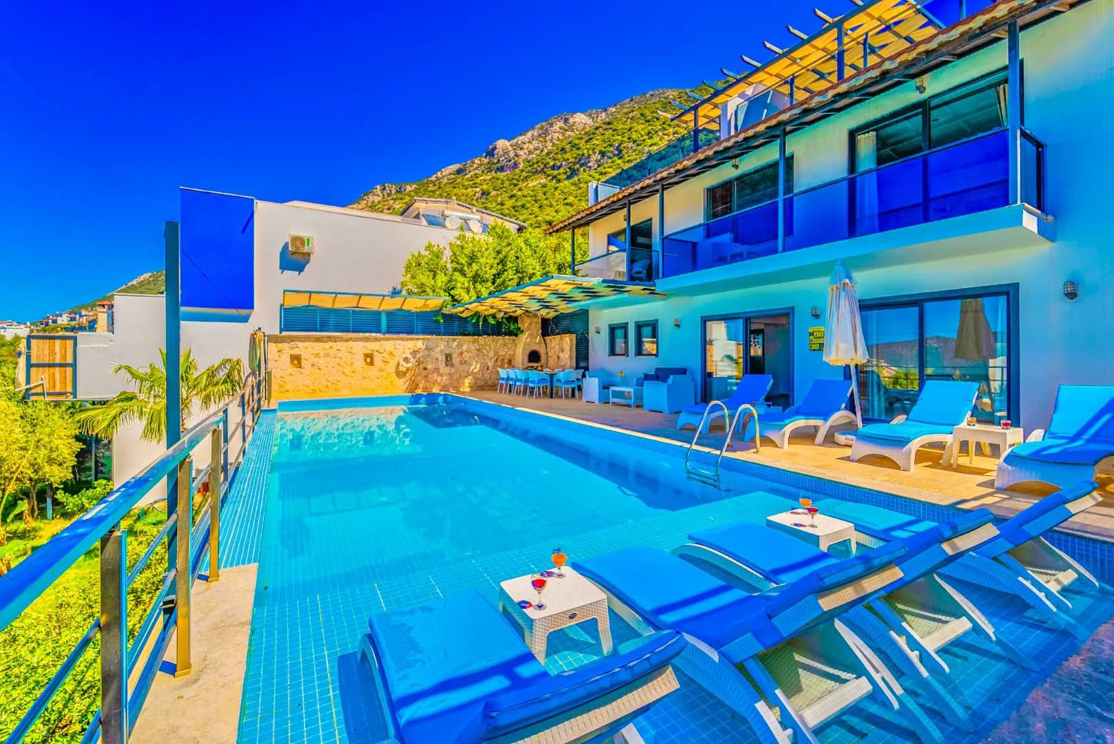 Kaş Kördere'de Eşsiz Deniz Manzaralı, Özel Havuzlu, Lüks Villa görsel 1