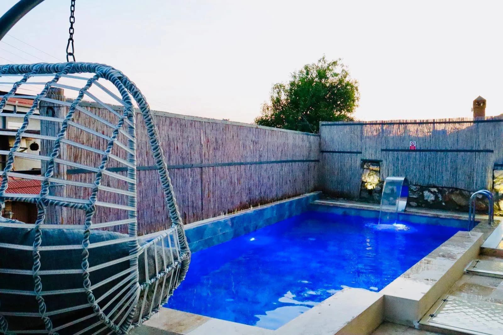 Marmaris Söğüt'te Deniz ve Doğa Manzaralı, Özel Havuzlu, 2+1 Villa görsel 3