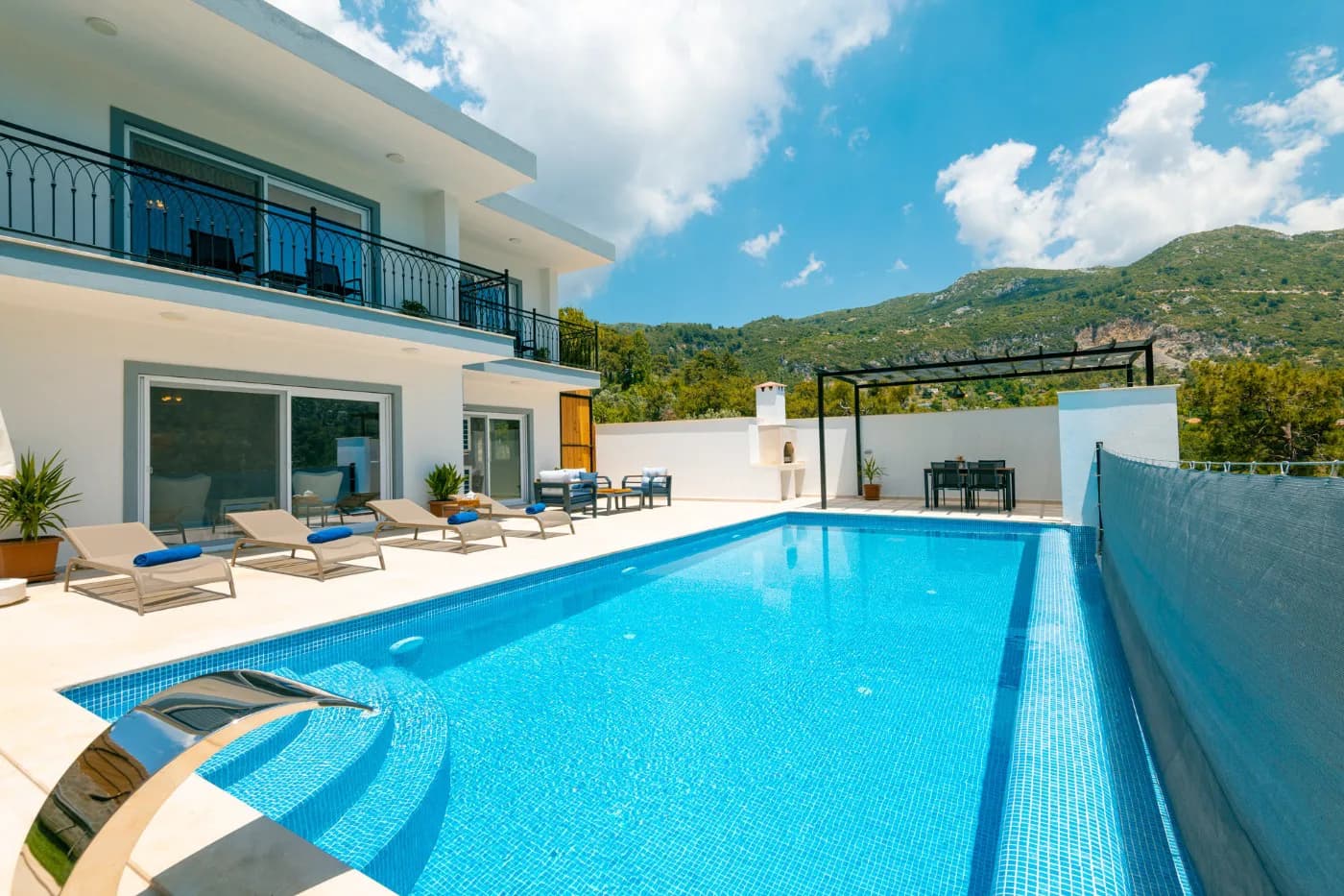 Kaş İslamlar'da Adalar ve Deniz Manzaralı, Özel Havuzlu, Kiralık Villa görsel 3