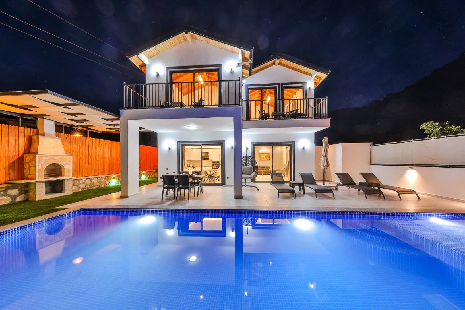 Kaş İslamlar'da Muhteşem Doğada, Özel Havuzlu, Konforlu Villa görsel 1