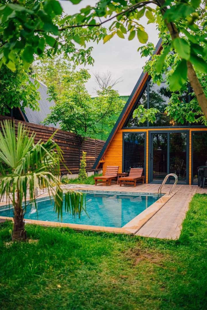 Sapanca Kurtköy'de Eşsiz Doğada, Özel Havuzlu, Kiralık Bungalov görsel 1