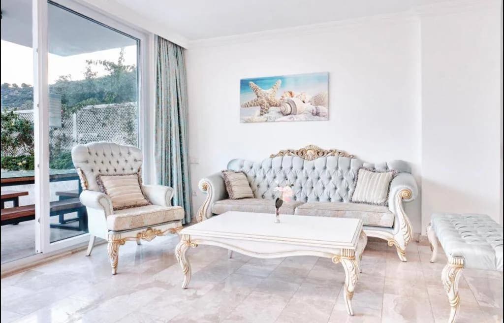 Kalkan Kızıltaş'ta Merkezi Konumda, Özel Havuzlu, Modern Villa görsel 3