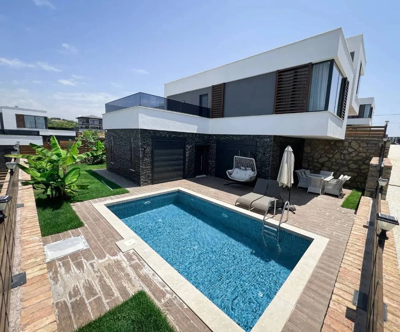 Alanya İncekum'da Sakin Konumda, Özel Havuzlu, Lüks Villa görsel 2