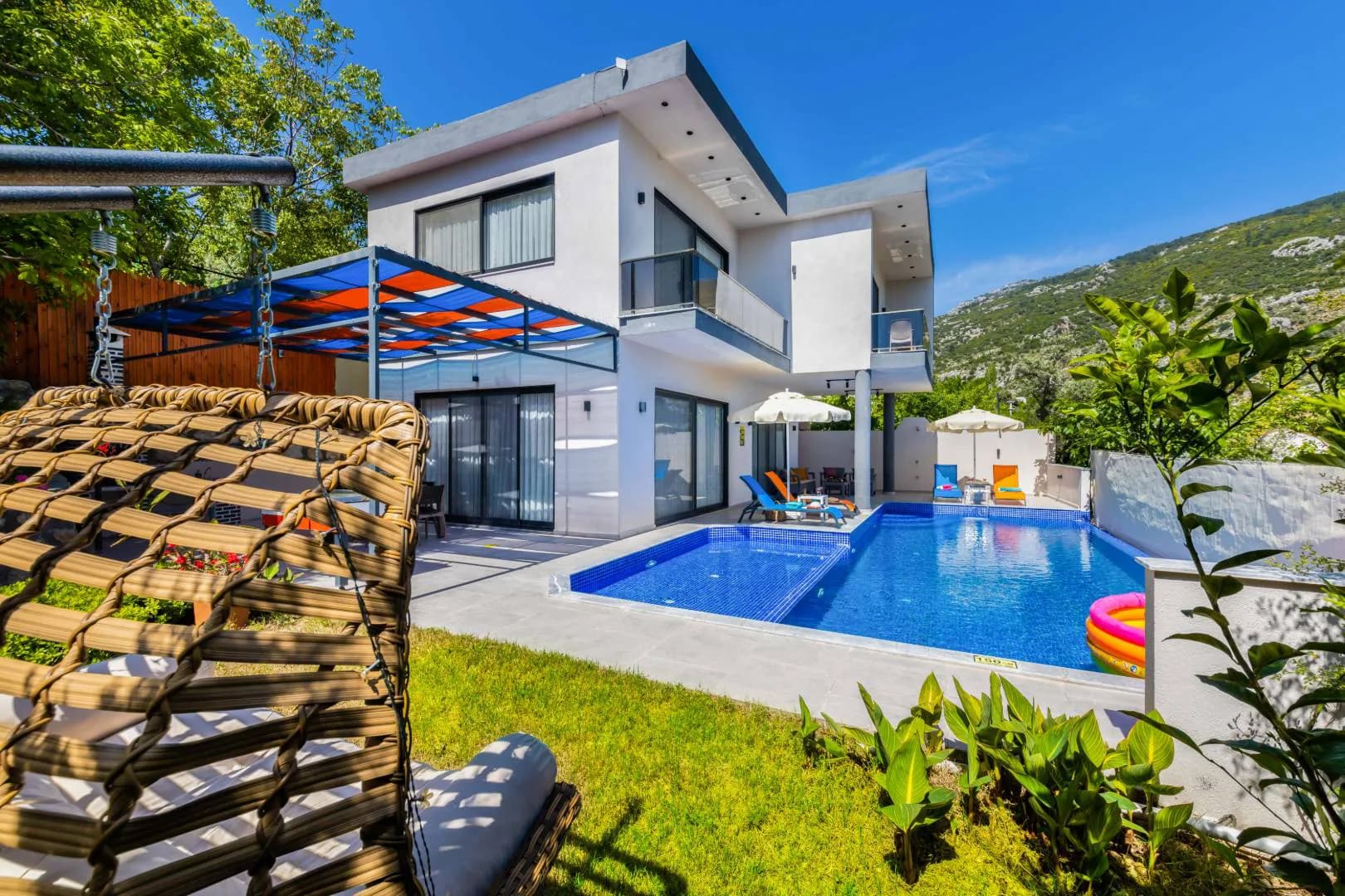 Kaş İslamlar'da Muhteşem Doğada, Özel Havuzlu, Jakuzili Villa görsel 2