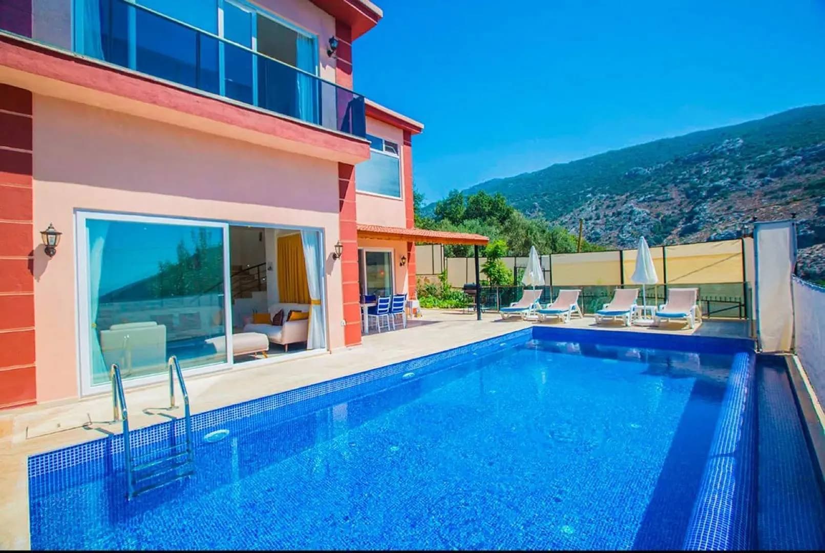 Kaş İslamlar'da Enfes Doğada, Özel Havuzlu, 4 Kişilik Villa görsel 3