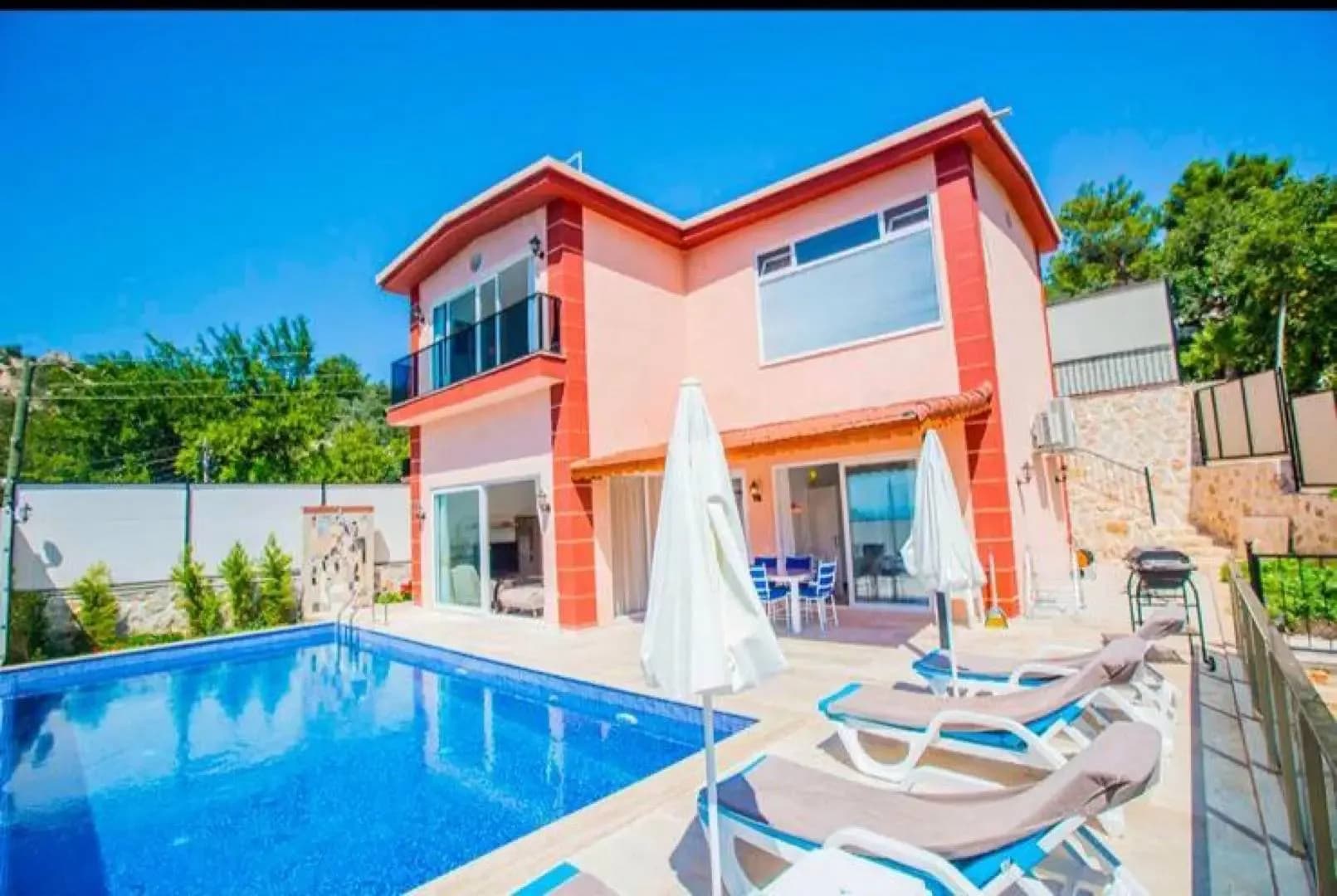 Kaş İslamlar'da Enfes Doğada, Özel Havuzlu, 4 Kişilik Villa görsel 1