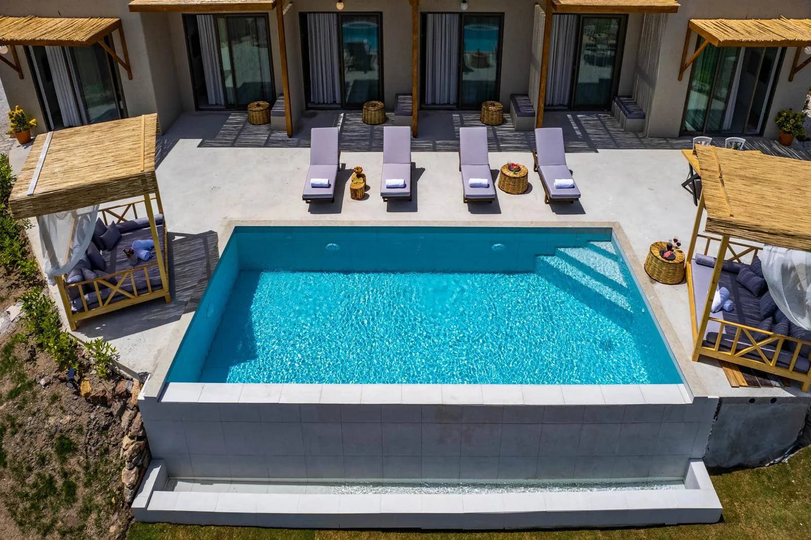 Bodrum Yakaköy'de Eşsiz Doğa Manzaralı, Özel Havuzlu, Lüks Villa görsel 3