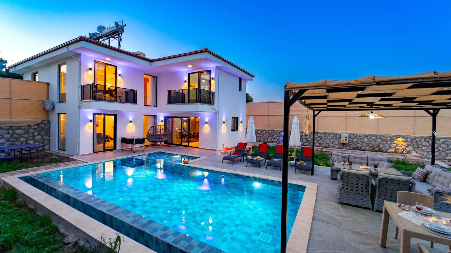 Kaş Gelemiş'te Merkezi Konumda, Özel Havuzlu, Lüks Villa görsel 1