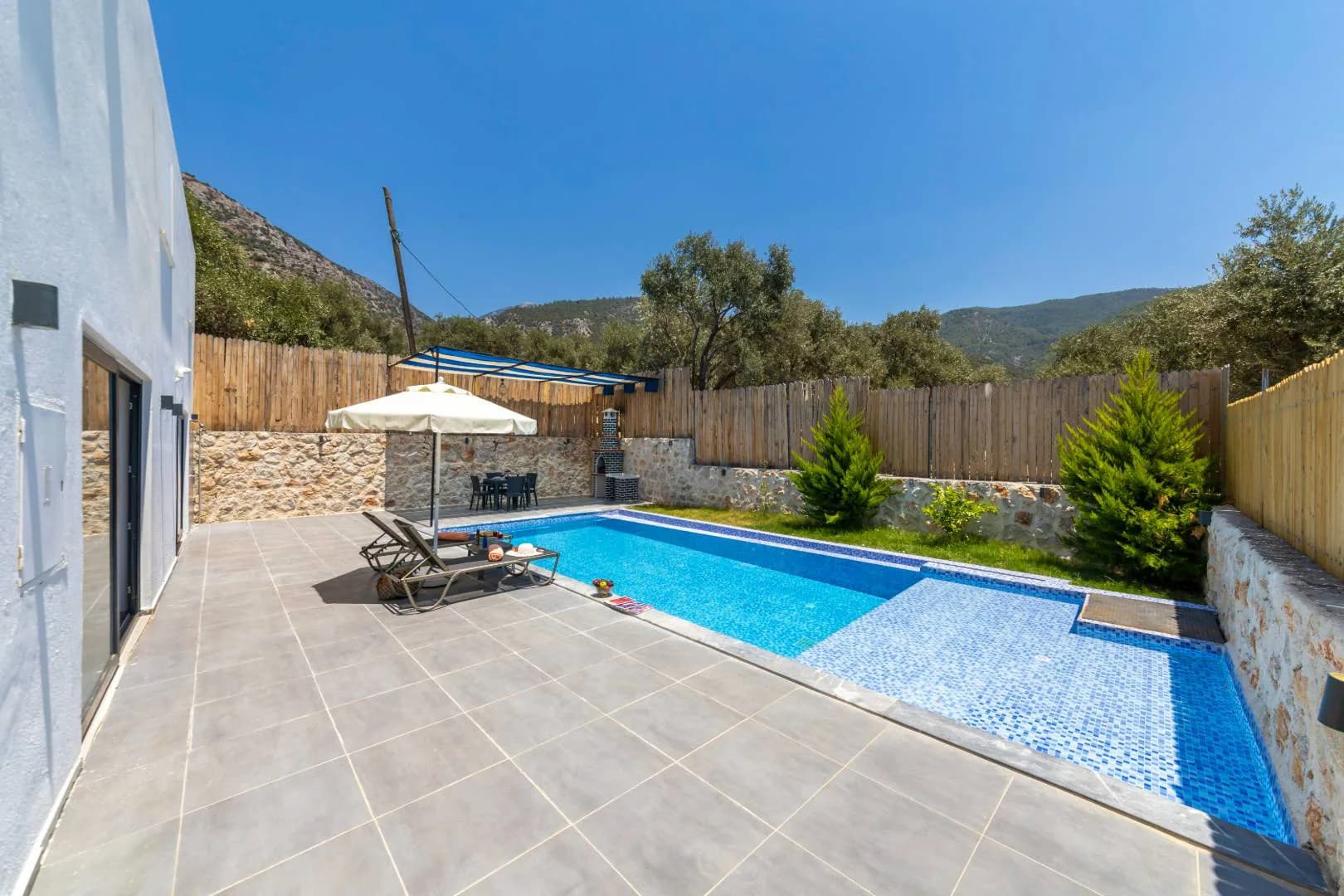 Kaş Çayköy'de Balayı Çiftlerine Uygun, Özel Havuzlu, İkiz Villa görsel 2