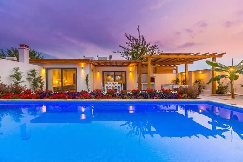 Fethiye Hisarönü'nde Muhteşem Doğada, Özel Havuzlu, 3+1 Villa görsel 1