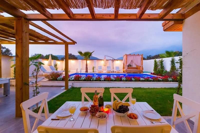 Fethiye Hisarönü'nde Muhteşem Doğada, Özel Havuzlu, 3+1 Villa görsel 2