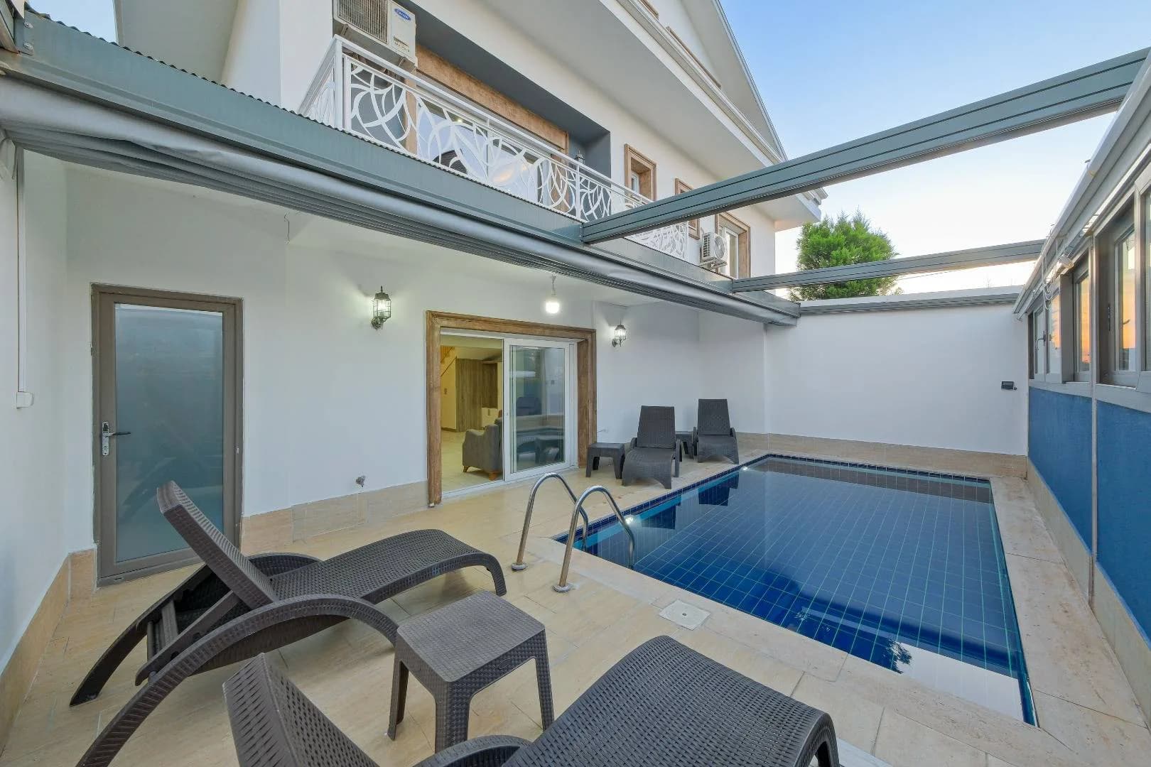Fethiye Babataşı'nda Merkeze Yakın, Özel Havuzlu, 6 Kişilik Villa görsel 1