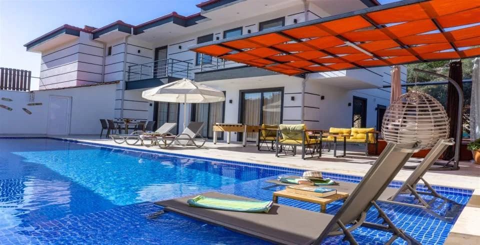 Kaş Patara'da Sakin Konumda, Özel Havuzlu, Konforlu Villa görsel 1