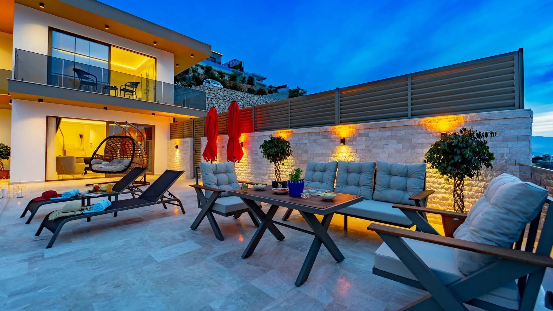 Kaş Yeşilköy'de Huzurlu Doğada, Özel Havuzlu, Korunaklı Villa görsel 1
