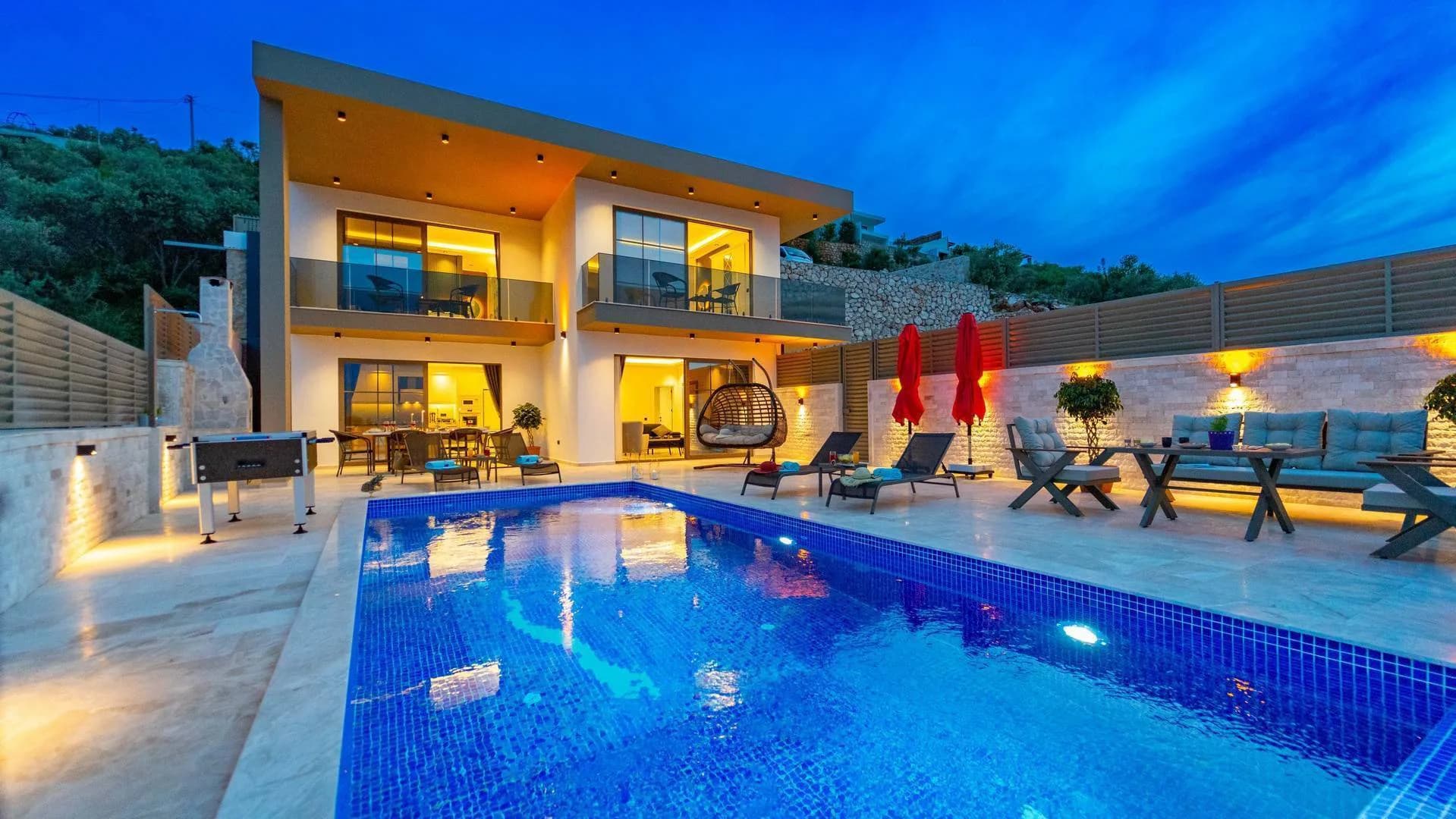 Kaş Yeşilköy'de Huzurlu Doğada, Özel Havuzlu, Korunaklı Villa görsel 2