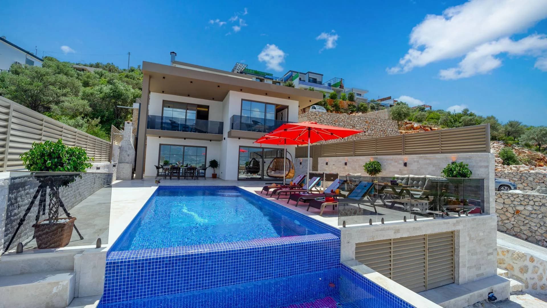 Kaş Yeşilköy'de Huzurlu Doğada, Özel Havuzlu, Korunaklı Villa görsel 3