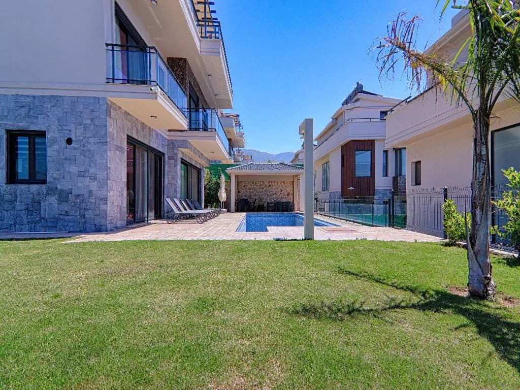Kaş Kalkan'da Kalabalık Ailelere Uygun, Özel Havuzlu, Modern Villa görsel 1