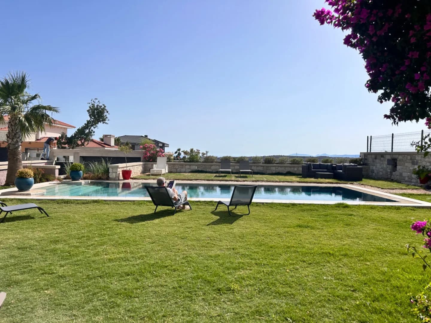 Çeşme'de Kalabalık Aileler İçin Uygun, Özel Havuzlu, Lüks Villa görsel 3