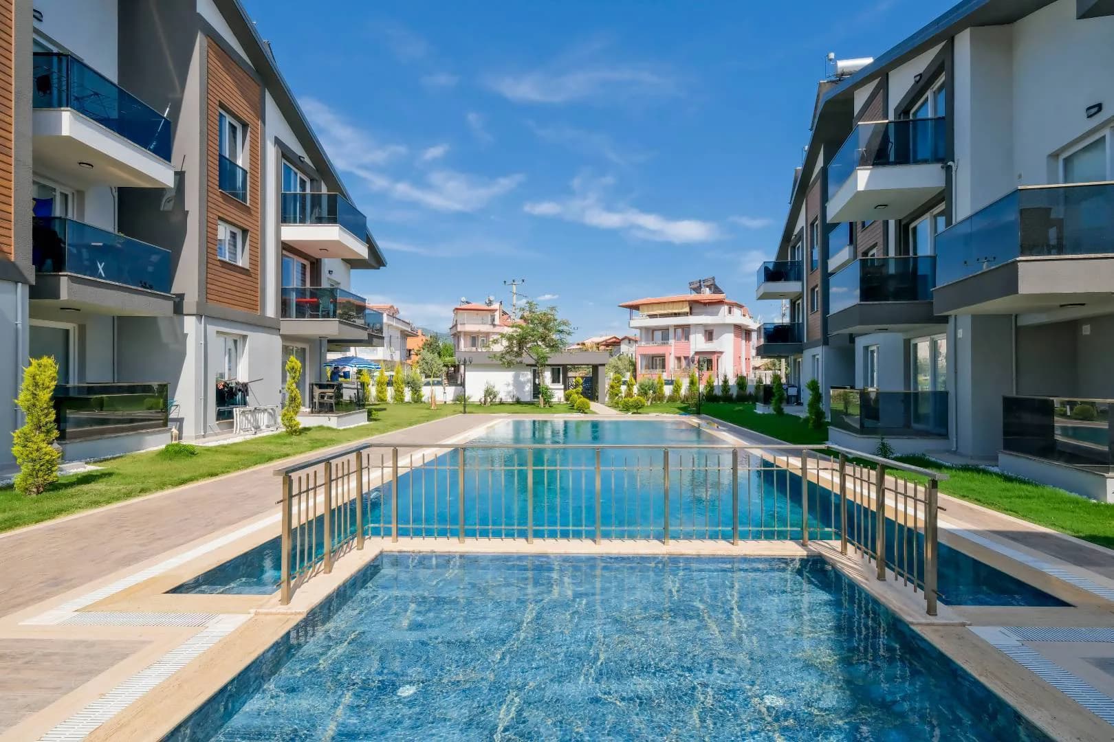 Fethiye'de Çalış Plajına Yakın, Ortak Havuzlu, Kiralık Dubleks Ev görsel 3