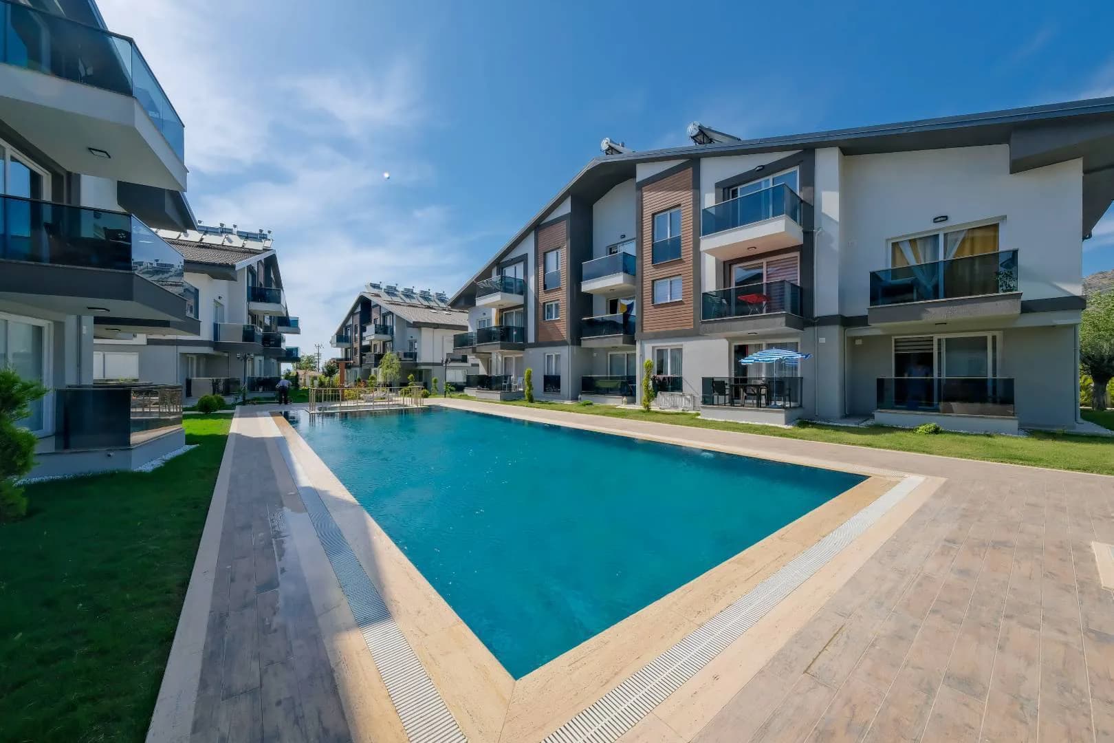 Fethiye'de Çalış Plajına Yakın, Ortak Havuzlu, Kiralık Dubleks Ev görsel 2