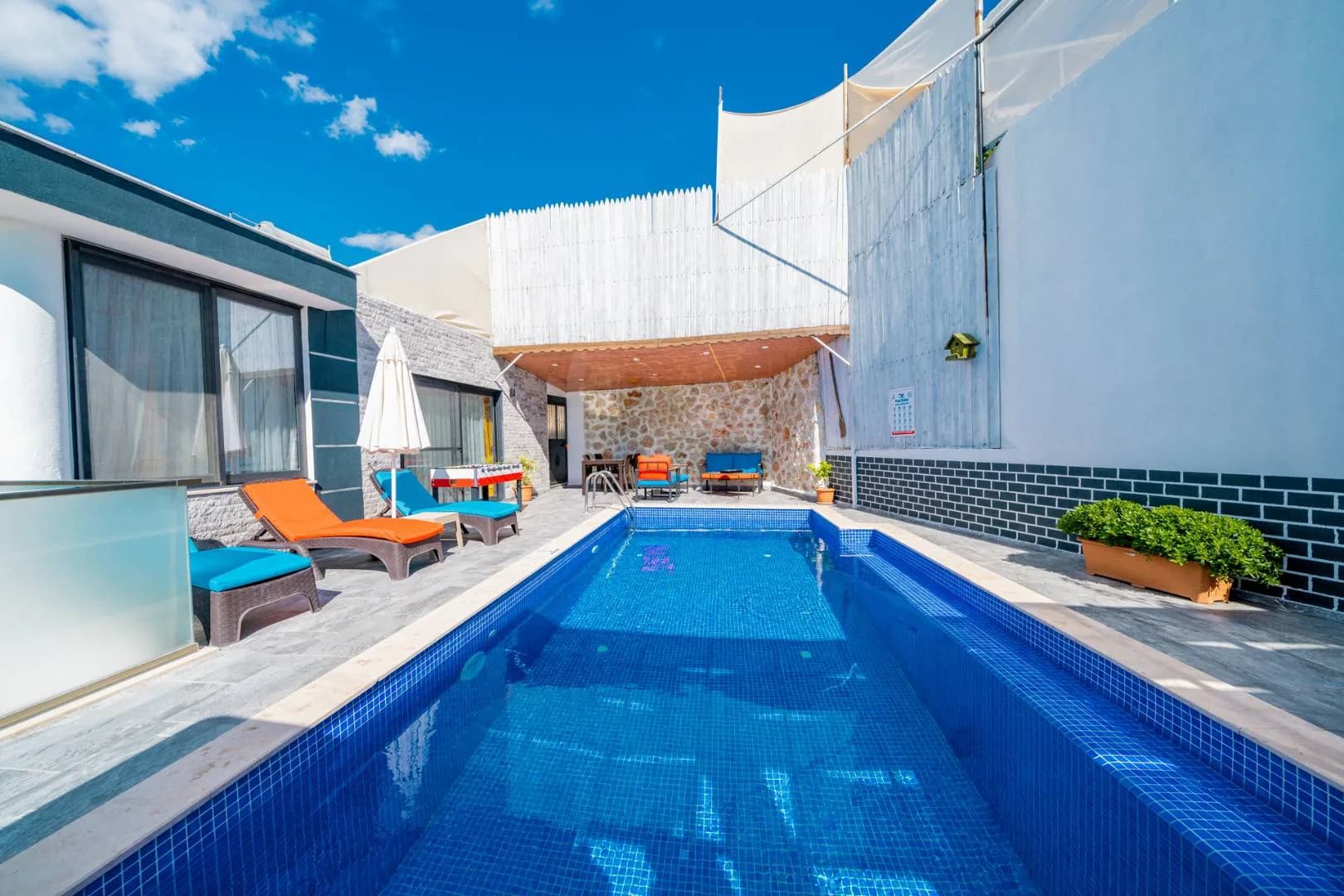 Kaş Yeşilköy'de Balayı Çiftlerine Uygun, Özel Havuzlu, Kiralık Villa görsel 3