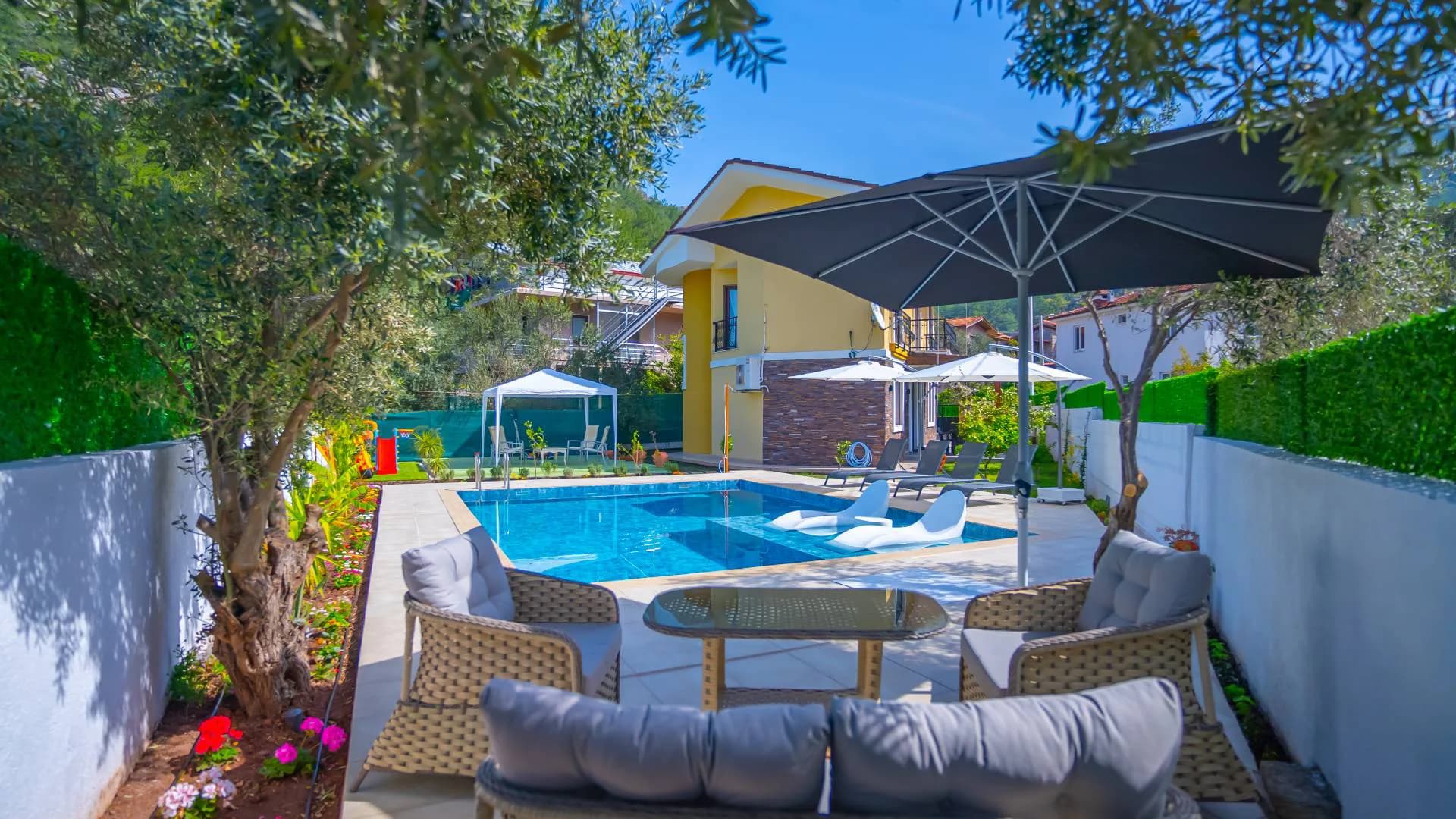 Marmaris Orhaniye'de Kuş Sesleri Eşliğinde, Huzurlu Villa görsel 2