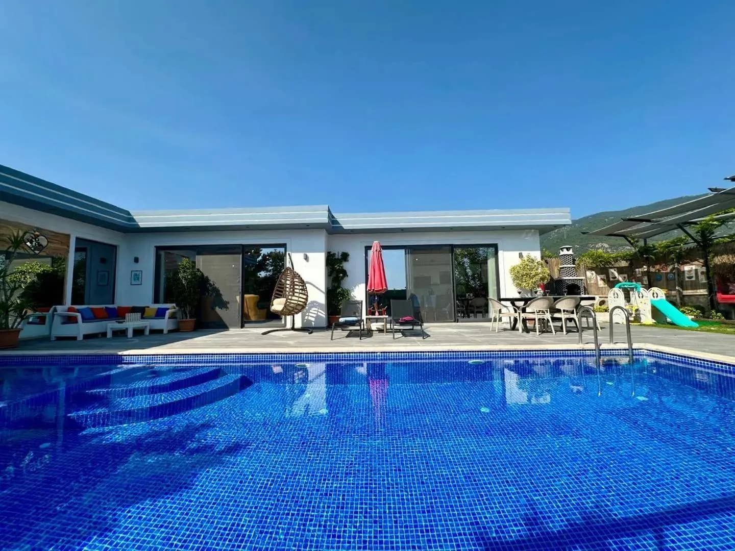 Kaş Çayköy'de Huzurlu Doğa İçerisinde, Özel Havuzlu, Balayı Villası görsel 2
