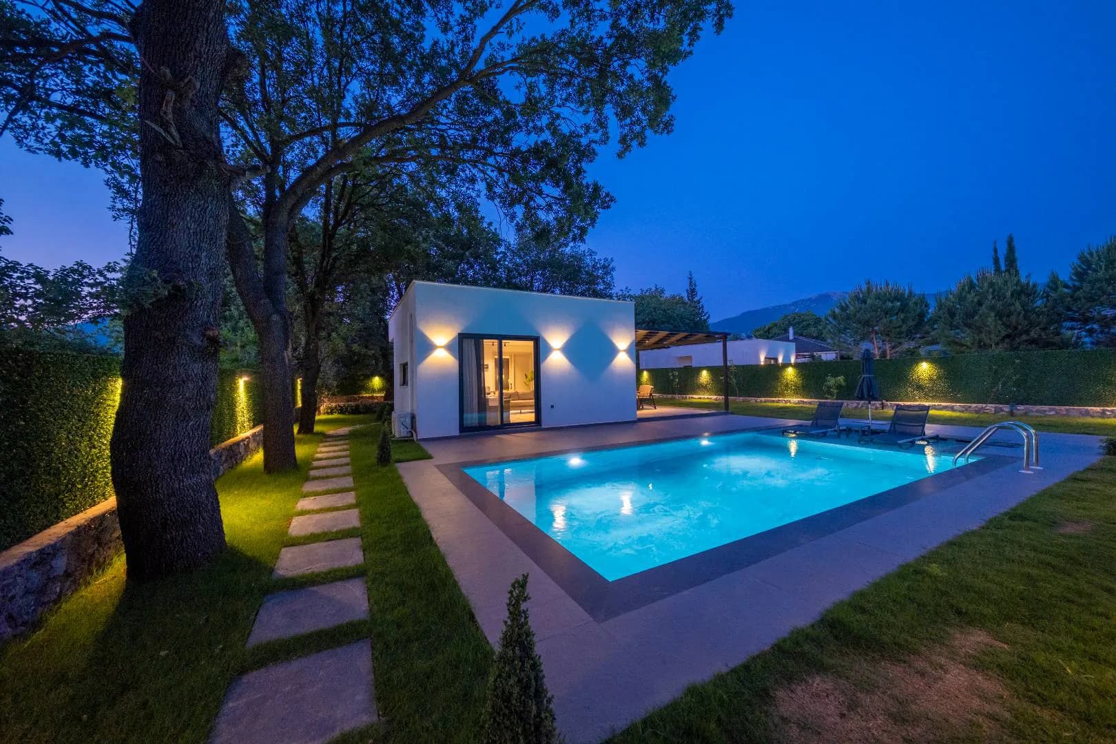 Fethiye Kayaköy'de Enfes Doğa İçerisinde, Özel Havuzlu, Lüks Villa görsel 3