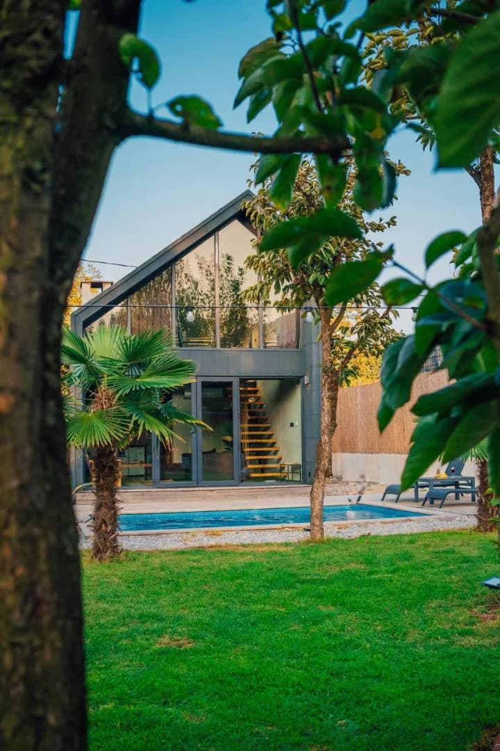 Sapanca Kurtköy'de Doğa İle İç İçe, Özel Havuzlu, Ferah Bungalov görsel 1