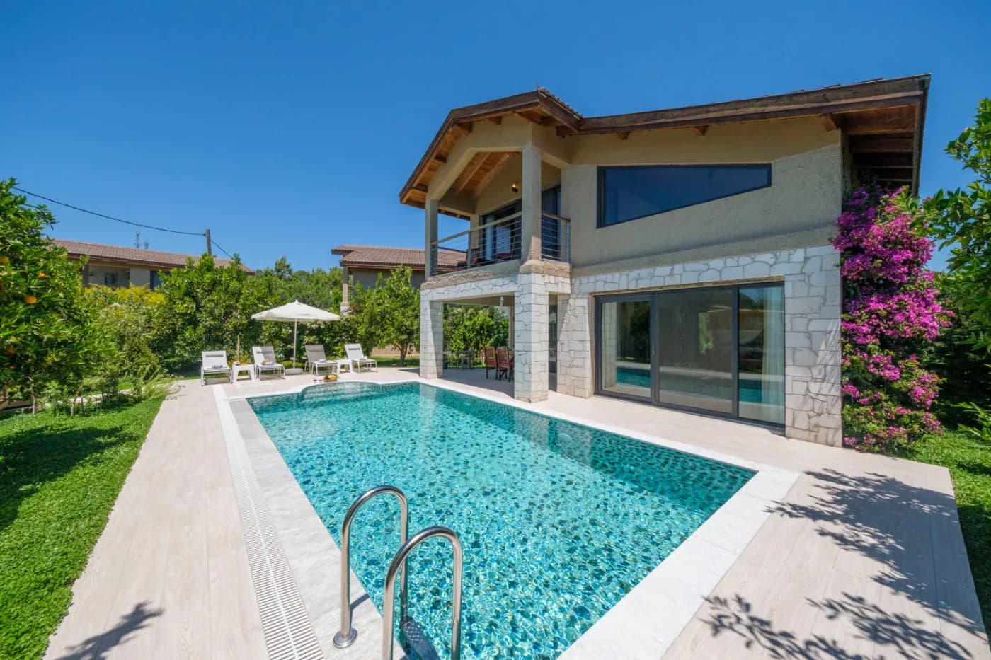 Fethiye Yanıklar'da Gürültüden Uzak, Özel Havuzlu, 4 Kişilik Villa görsel 3