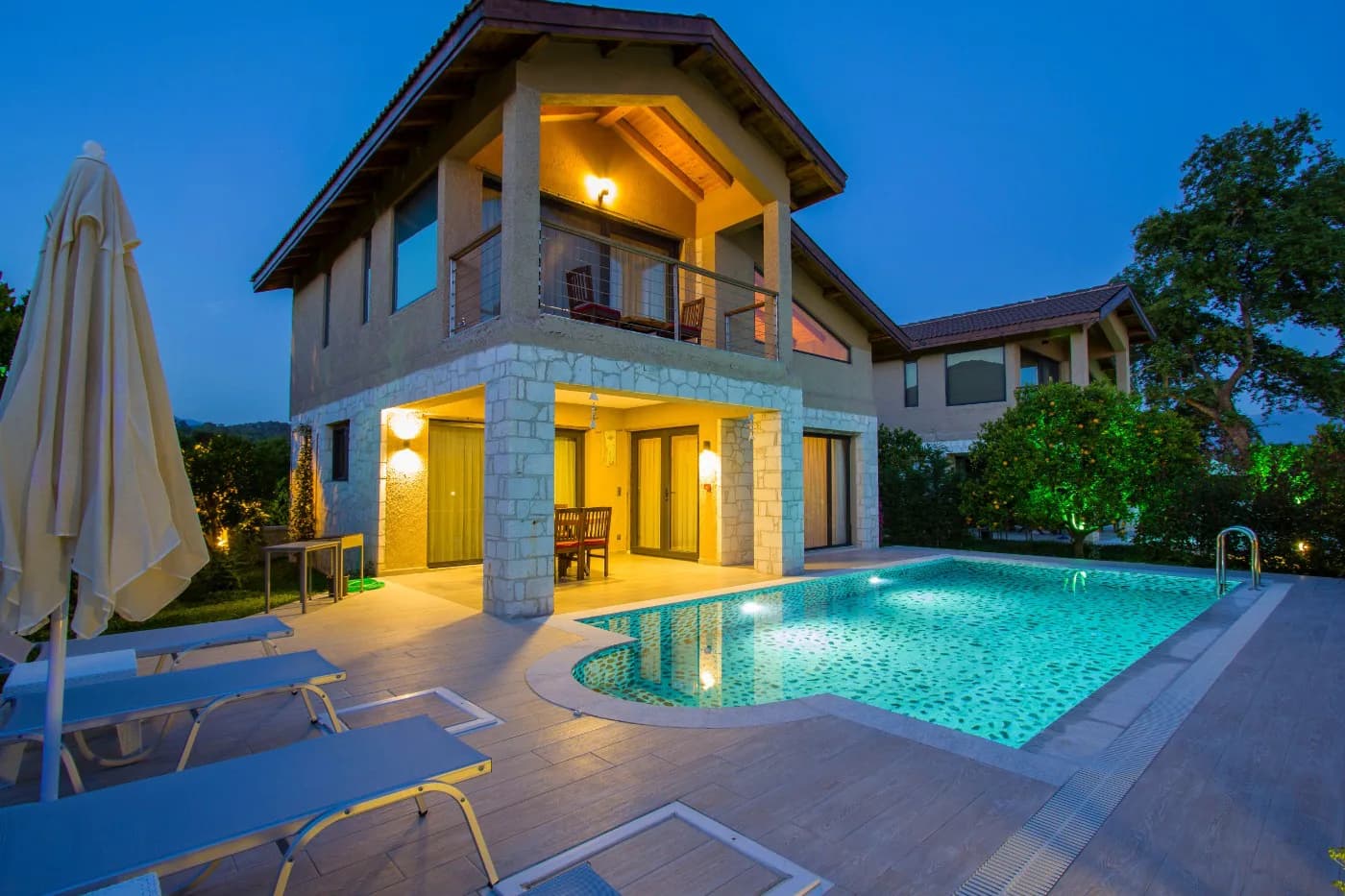 Fethiye Yanıklar'da Gürültüden Uzak, Özel Havuzlu, 4 Kişilik Villa görsel 2