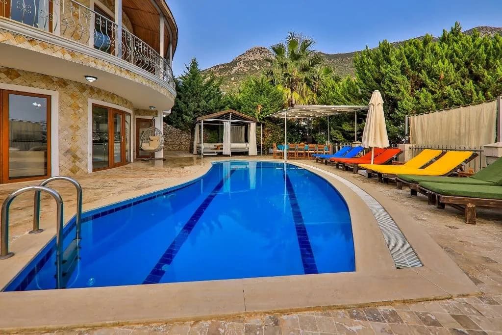 Kaş Kalkan'da Merkezi Konumda, Ortak Havuzlu, Ferah Suit Daire görsel 1
