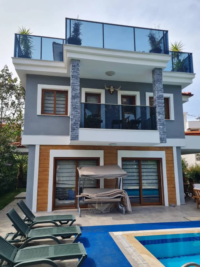 Marmaris İçmeler'de Kalabalık Ailelere Uygun, Özel Havuzlu, Lüks Villa görsel 1